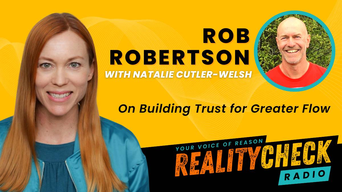 Rob Robertson Radio Interview on building self esteem and trust